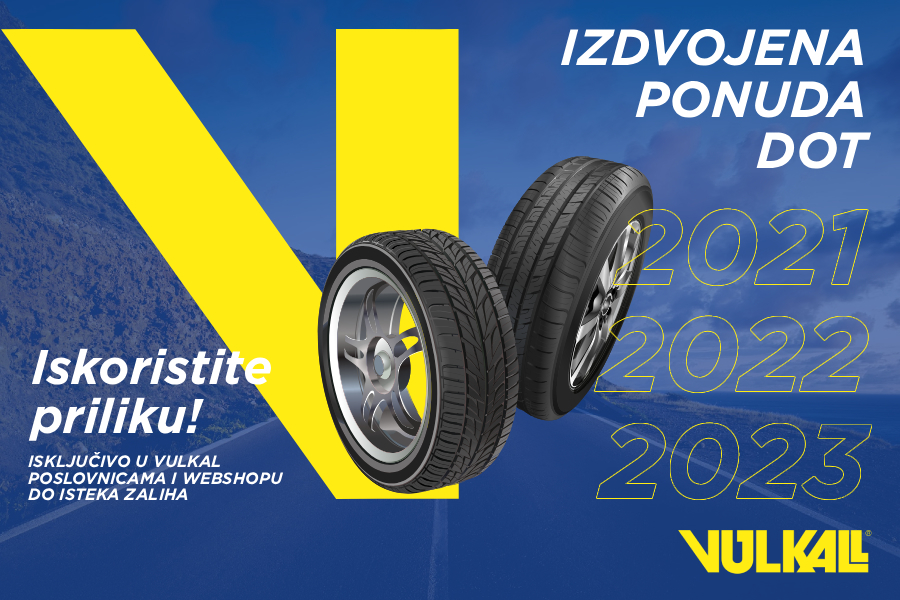 PRILIKA ZA UŠTEDU: Izdvojena ponuda kvalitetnih guma DOT 2021, 2022, 2023 do isteka zaliha